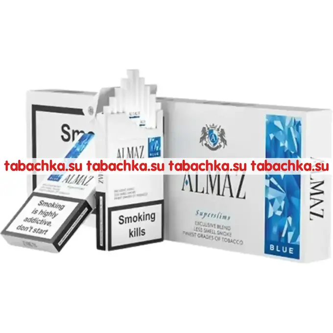 Сигареты Almaz Blue Superslim Сигареты Almaz Blue Superslim